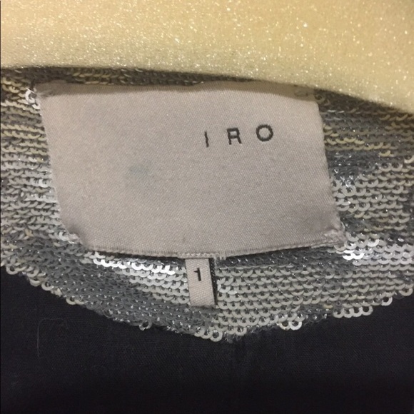 IRO Sequin Moto Jacket - Picture 4 of 7